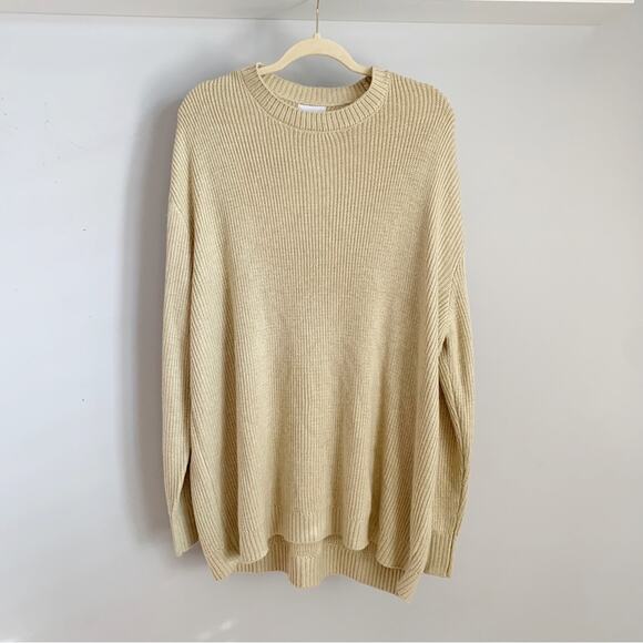 WeWoreWhat Oversize Crew neck Sweater L/XL NWT - Picture 2 of 7